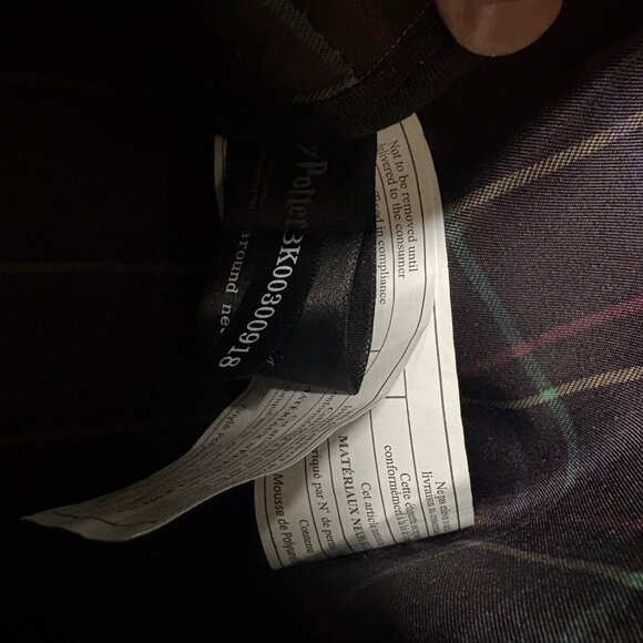 Loungefly Harry Potter Hogwarts Crest Quilted Brown Mini Backpack With Keychain - Picture 11 of 11